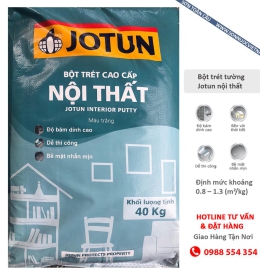 Bột trét tường nội thất jotun