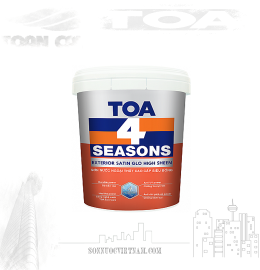 SƠN NGOẠI THẤT TOA 4 SEASONS EXTERIOR SATIN GLO HIGH SHEEN - (BÓNG)