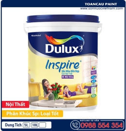 Sơn bóng nội thất dulux inspire