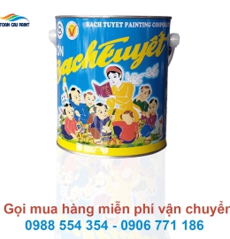 Sơn dầu bạch tuyết trắng bóng 3kg