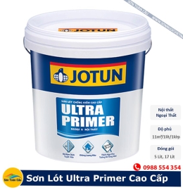 Sơn lót ngoại thất jotashield ultra primer cao cấp - Thùng 17L