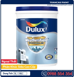 Sơn Lót Ngoại Thất Siêu Cao Cấp Dulux Weathershield Powersealer 18L