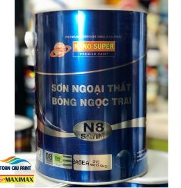 Sơn Ngoại Thất bề mặt bóng - Nano Super N8