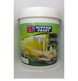 Sơn nippon lau chùi bóng nội thất - Odour-less Spot-less