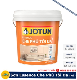 Sơn nội thất Jotun Esence che phủ tối đa - Lon 5L (mờ)