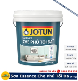 Sơn nội thất Jotun Essence che phủ tối đa - Lon 5L (bóng)