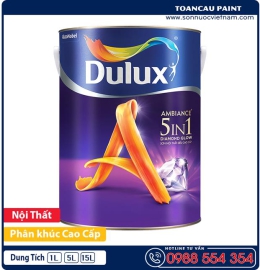 Sơn siêu bóng nội thất Dulux Ambiance 5 in 1