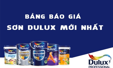 Bảng giá sơn Dulux mới nhất 2021